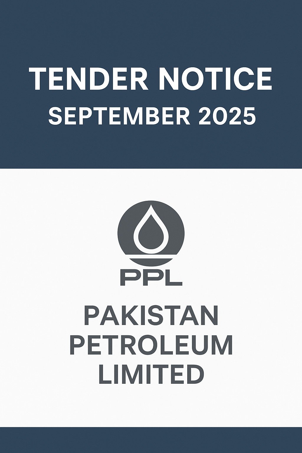 Tender Notice Update: PPL Invites Bids for Multiple Projects and Services (September 2025)